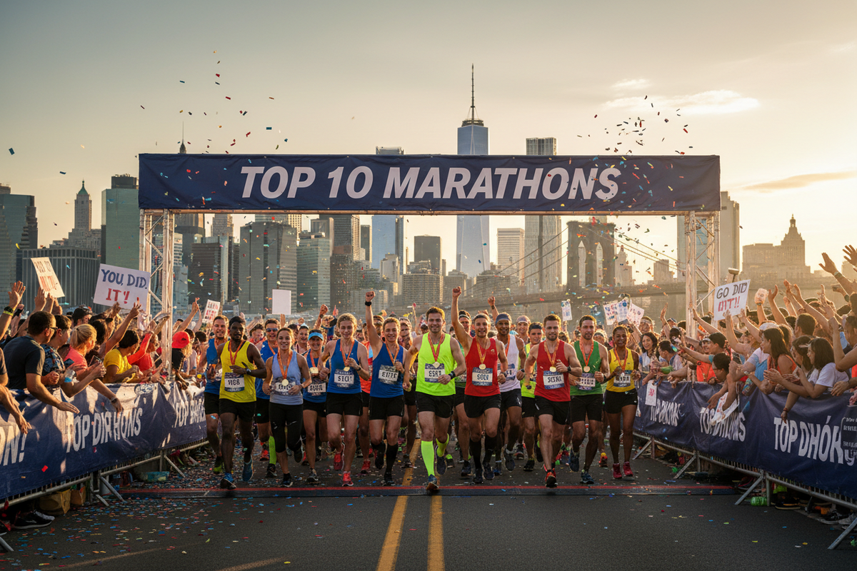 Top 10 des marathons mythiques que tout coureur rêve de finir