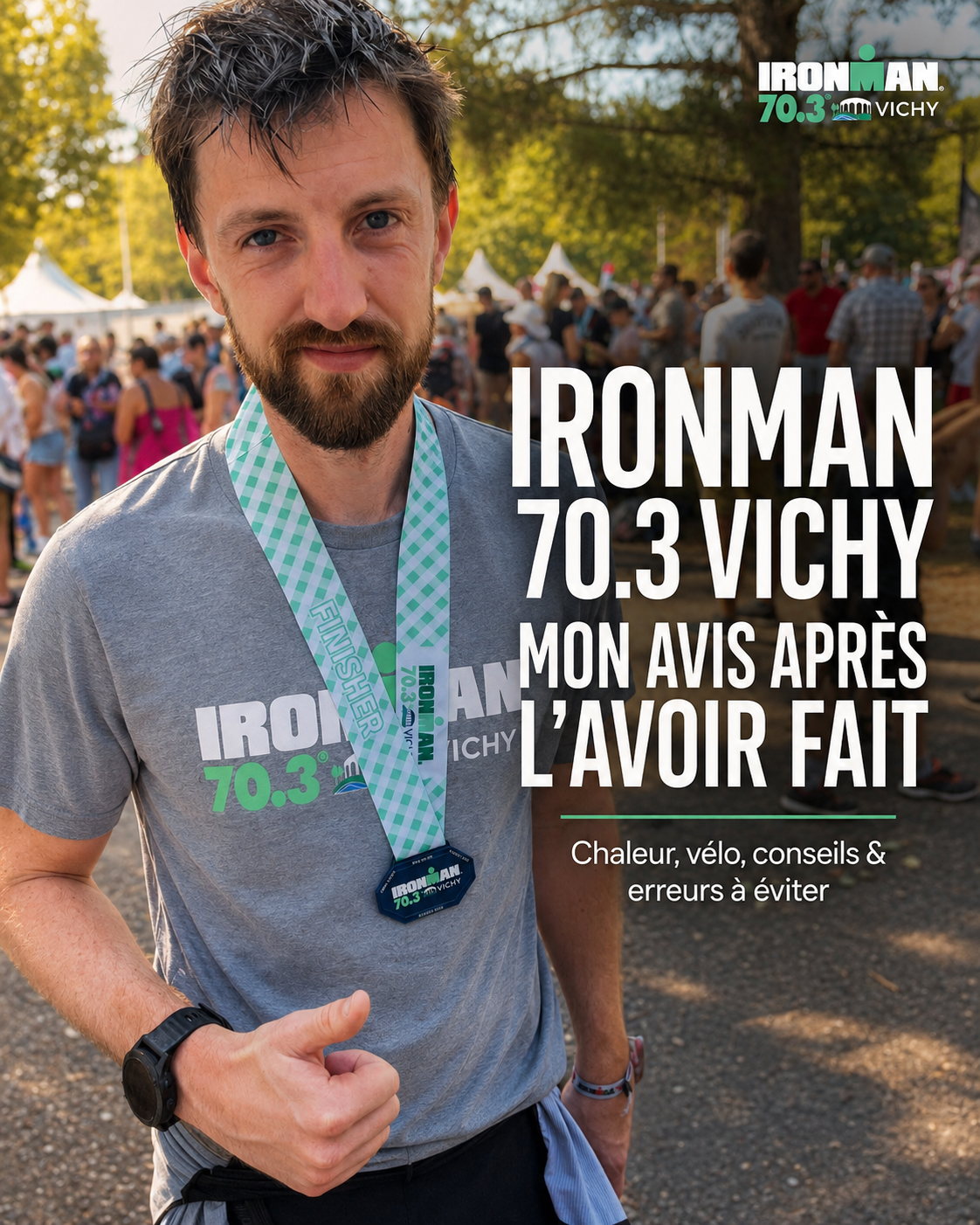 ironman vichy 70.3 avis course